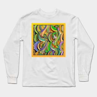 Paisley 100 (Style:9) Long Sleeve T-Shirt